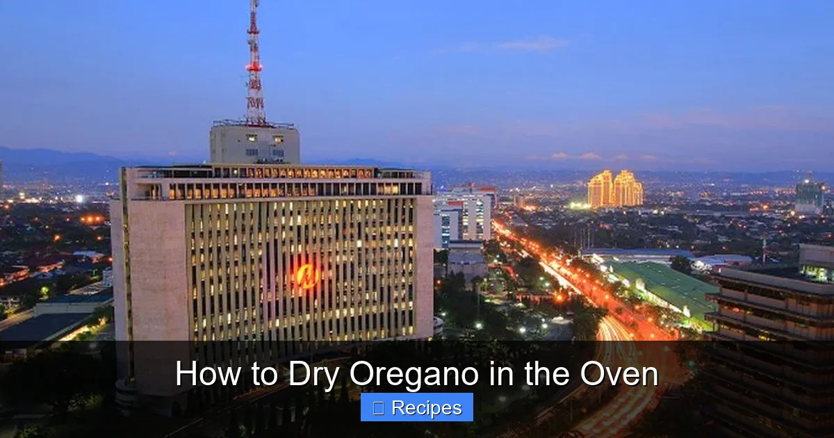 How to Dry Oregano in the Oven