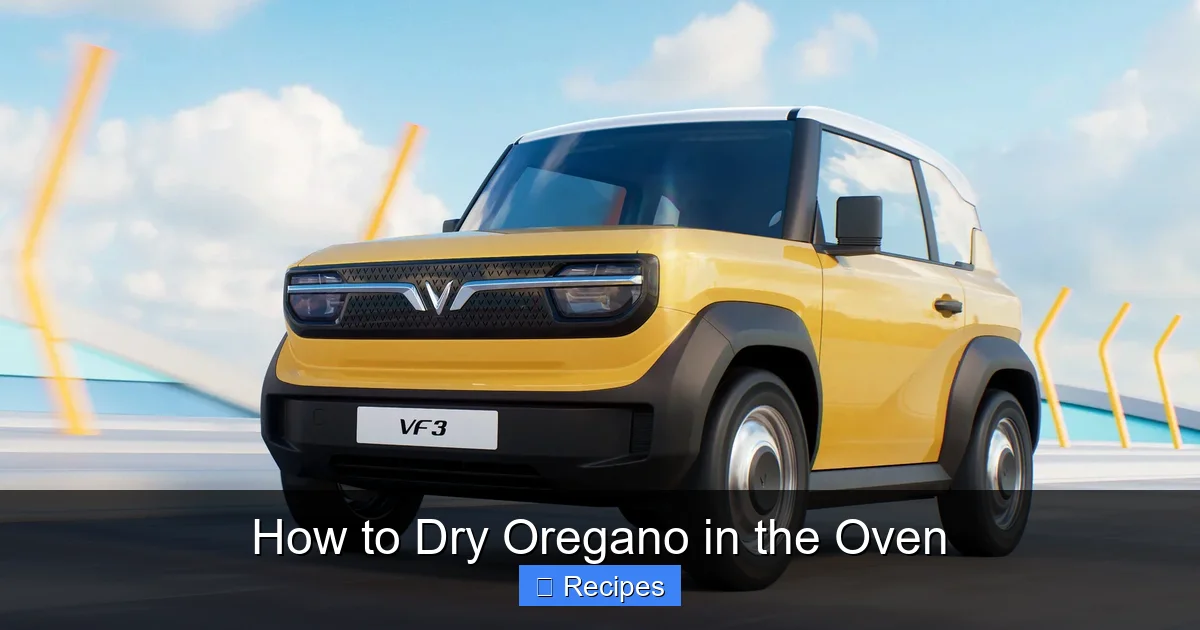 How to Dry Oregano in the Oven