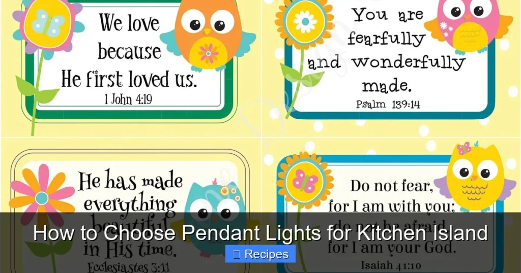 How to Choose Pendant Lights for Kitchen Island