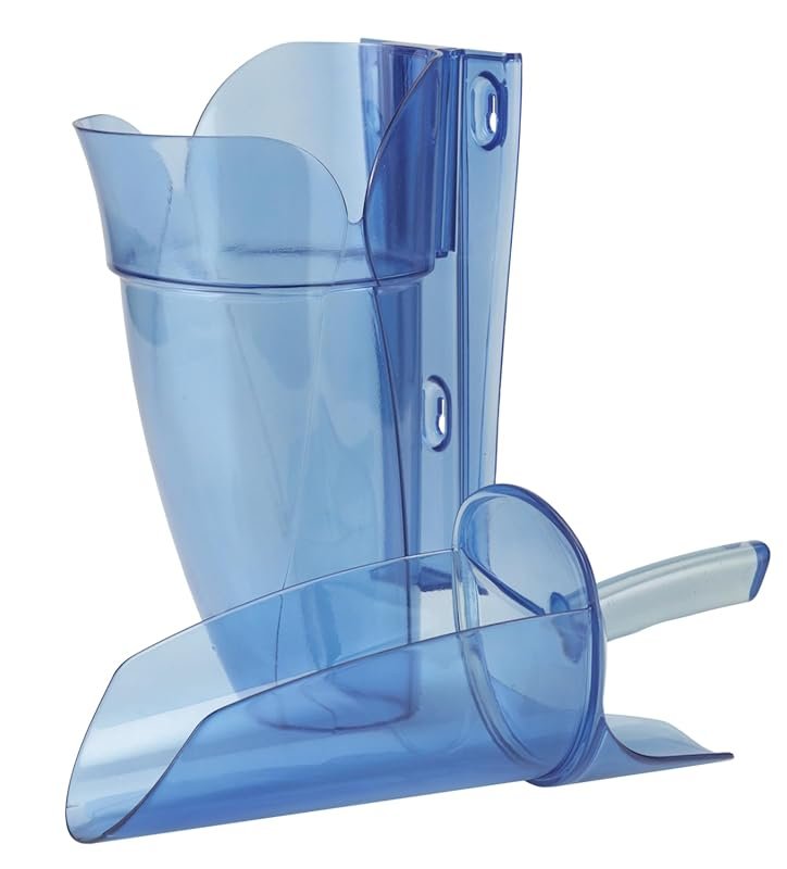 Carlisle Plastic Ice Scoop with Holder – SI5000 Polycarbonate Saf-T-Sc