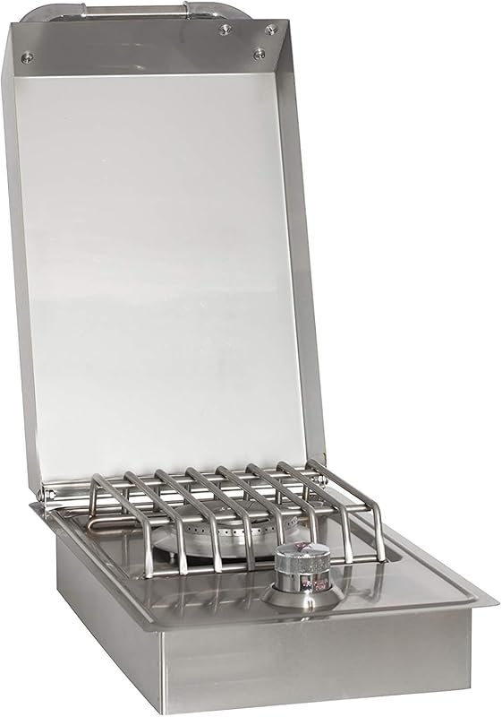 Bull 60008 Single Side Burner, 304 Stainless Steel, Liquid Propane, fo