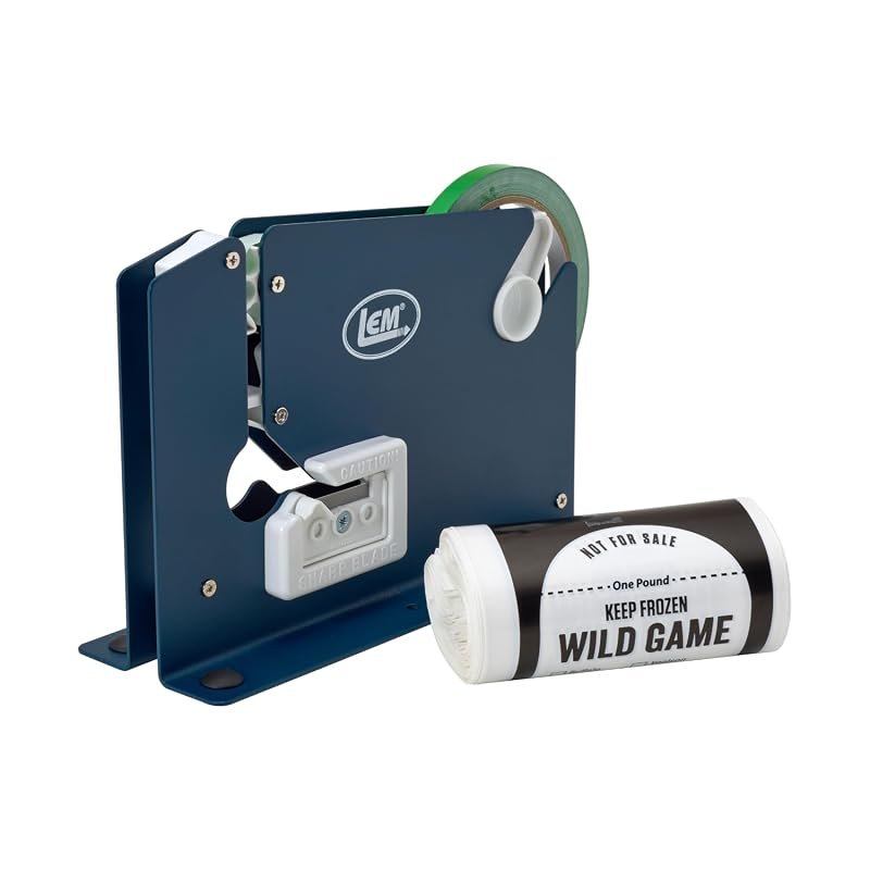LEM Products Ground Meat Packaging System with Poly Bag Sealer, Tape, 