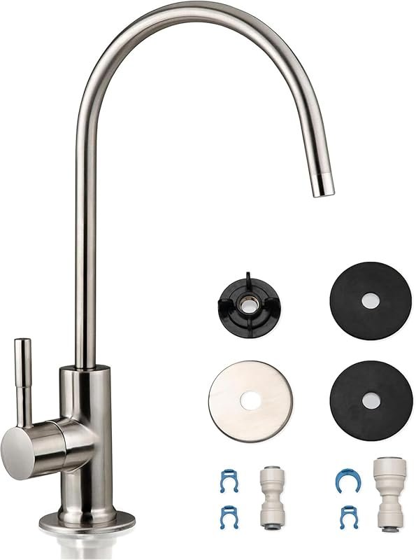 iSpring GA1-BN Heavy-Duty Lead-Free Reverse Osmosis Faucet for Kitchen