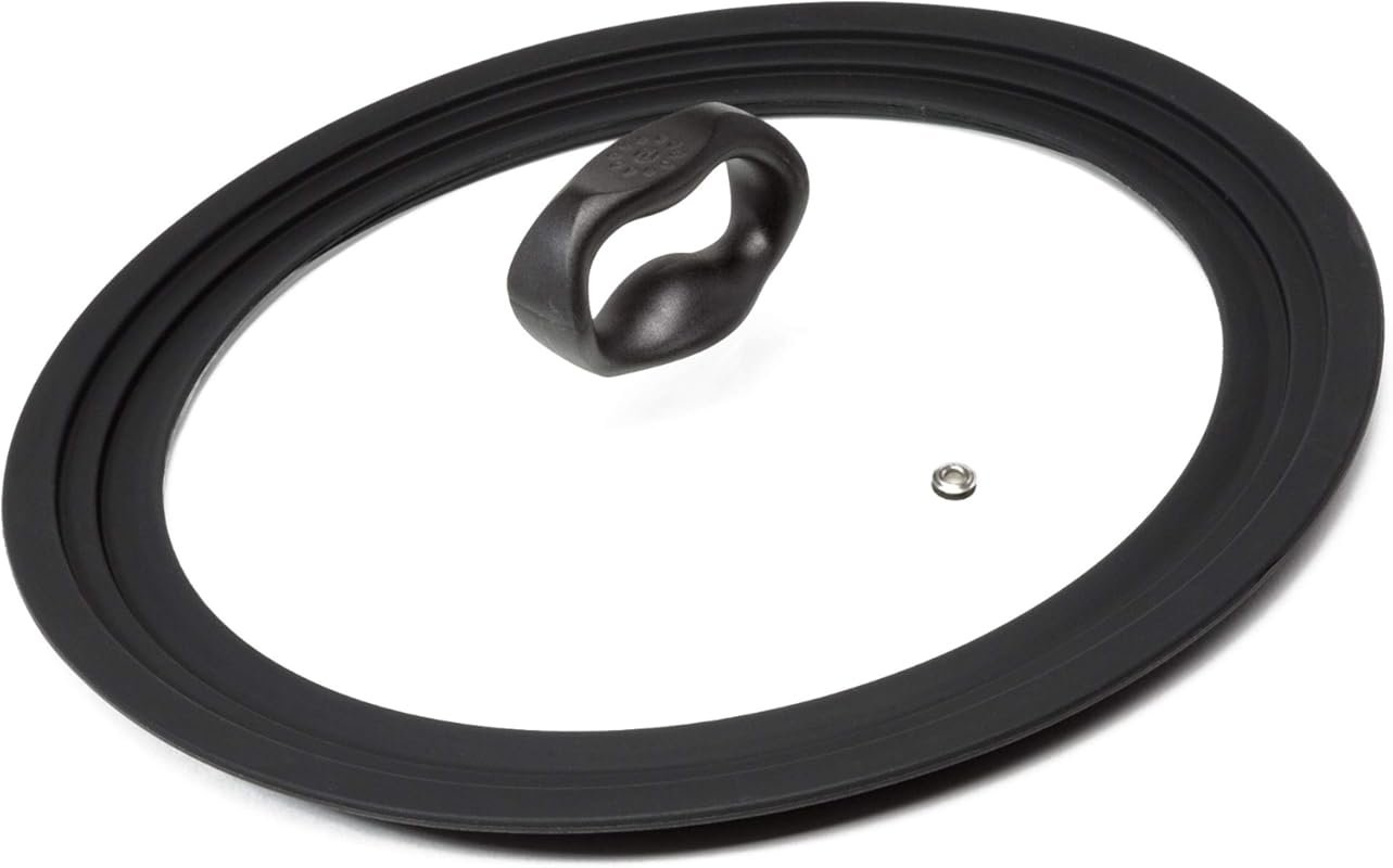 Ecolution Universal Lid for Pots and Pans Fits 9.5 to 12 Inch Cookware