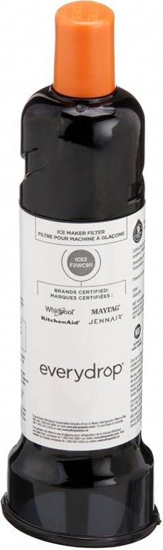 EveryDrop by Whirlpool F2WC9I1 Ice Filter Single-Pack Replacement for Refrigerators