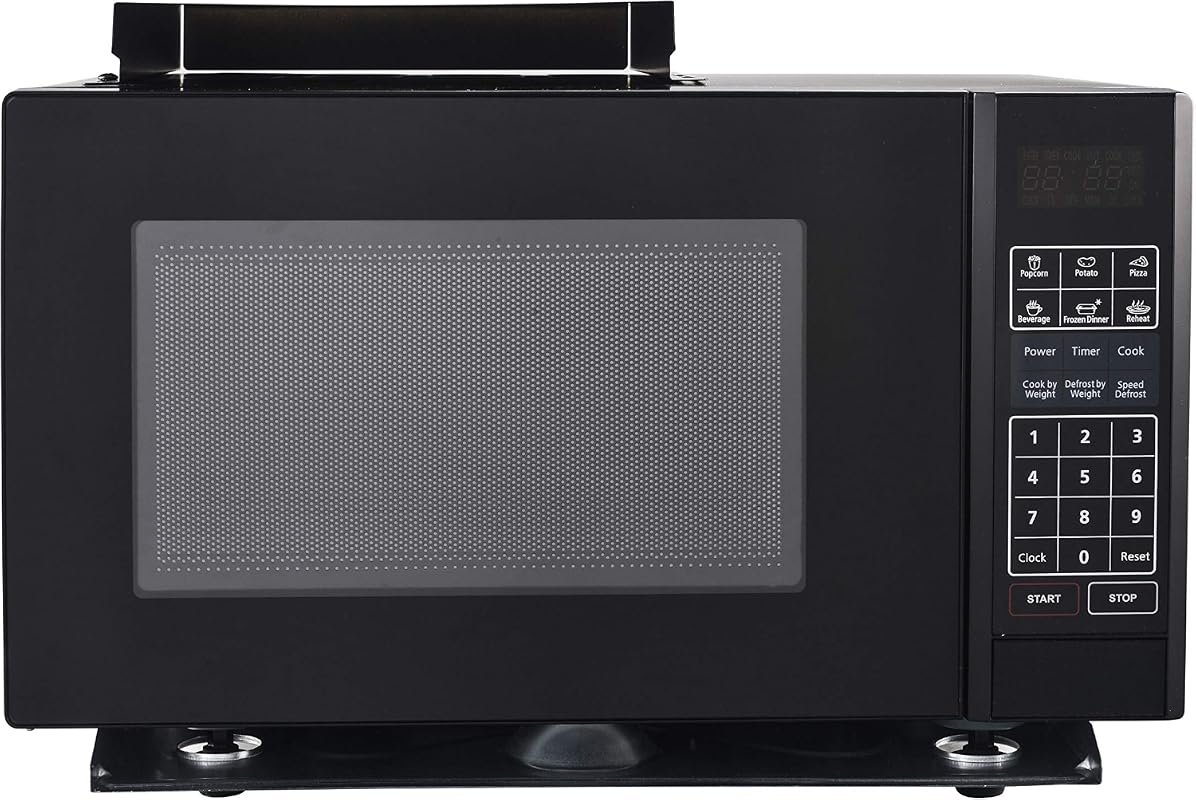 FOREST RIVER MCG992ARB 0.9 Cu Ft RV Microwave Oven, Compact and Space-