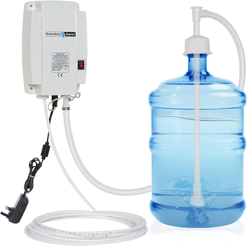 Single-Inlet Bottled Water Dispenser System – One Tube, 3.8L Capacity