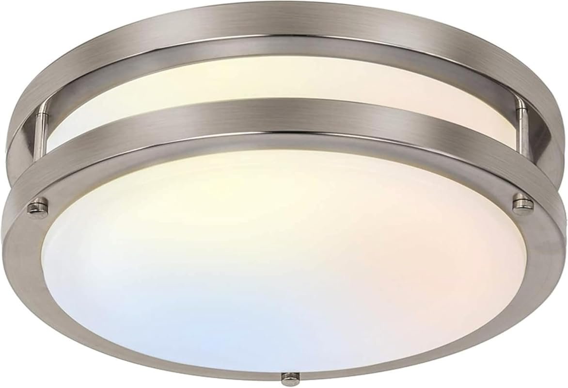 13-Inch Flush Mount LED Ceiling Light with 5 Color Temperatures (2700K