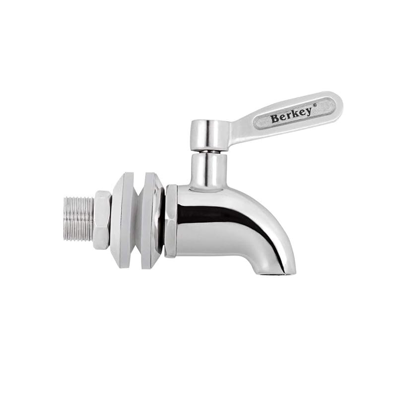 Genuine Berkey Stainless Steel Spigot for Water Dispensers - Durable L