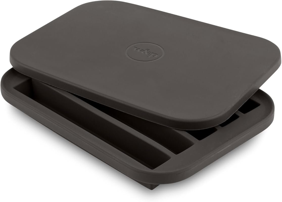 W&P Peak Silicone Water Bottle Ice Tray with Protective Lid