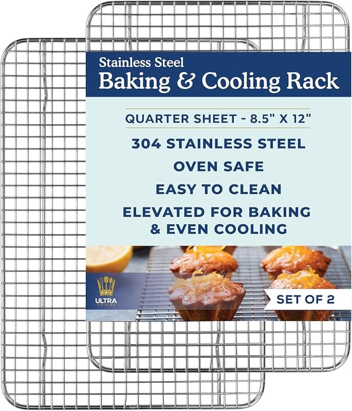 Ultra Cuisine Oven Safe Dishwasher Safe 100% Stainless Steel Cooling B