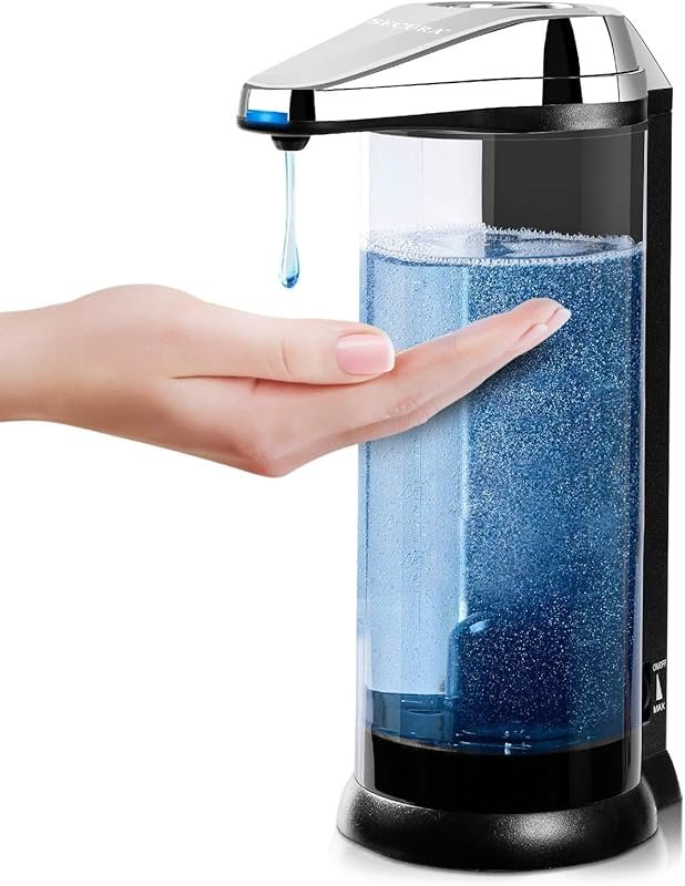 Secura 17oz Automatic Touchless Liquid Soap Dispenser, Battery Operate