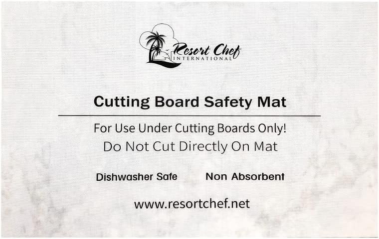 Non-Slip Safety Mat for Under Kitchen Cutting Boards, Hygienic Non-Abs