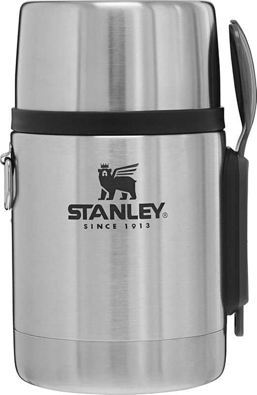 STANLEY Classic 18 oz Food Jar and Spork – Vacuum Insulated Thermos Fo