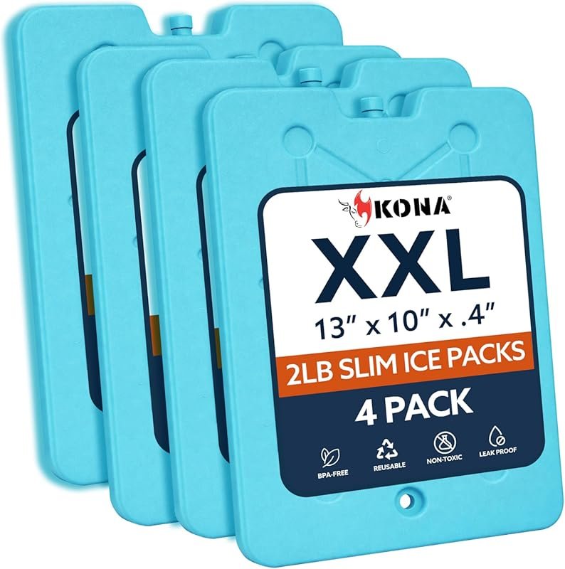 Kona XXL Ice Packs for Coolers