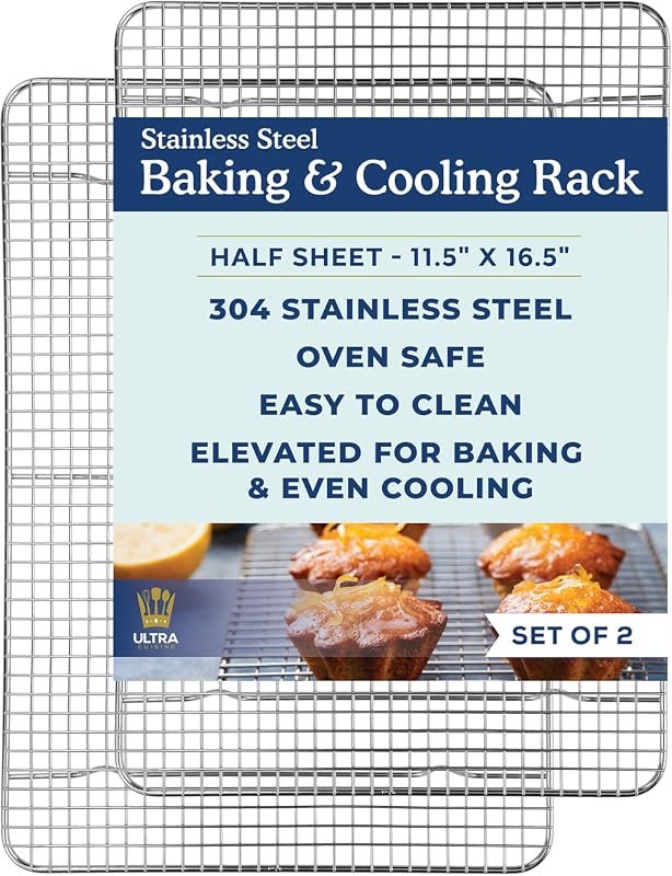 Ultra Cuisine Oven Safe Dishwasher Safe 100% Stainless Steel Cooling a