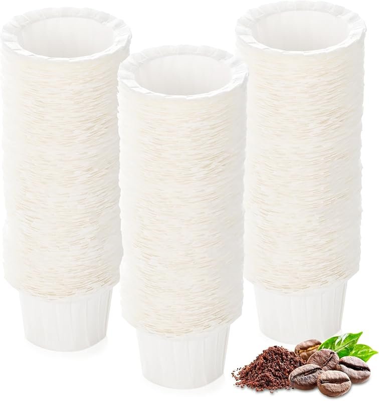 Disposable Paper Coffee Filters for Keurig Single Brewer Reusable Cups