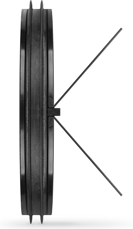 calimaero 4 Inch Backdraft Exhaust Damper Seal, Gravity Powered Made in Germany