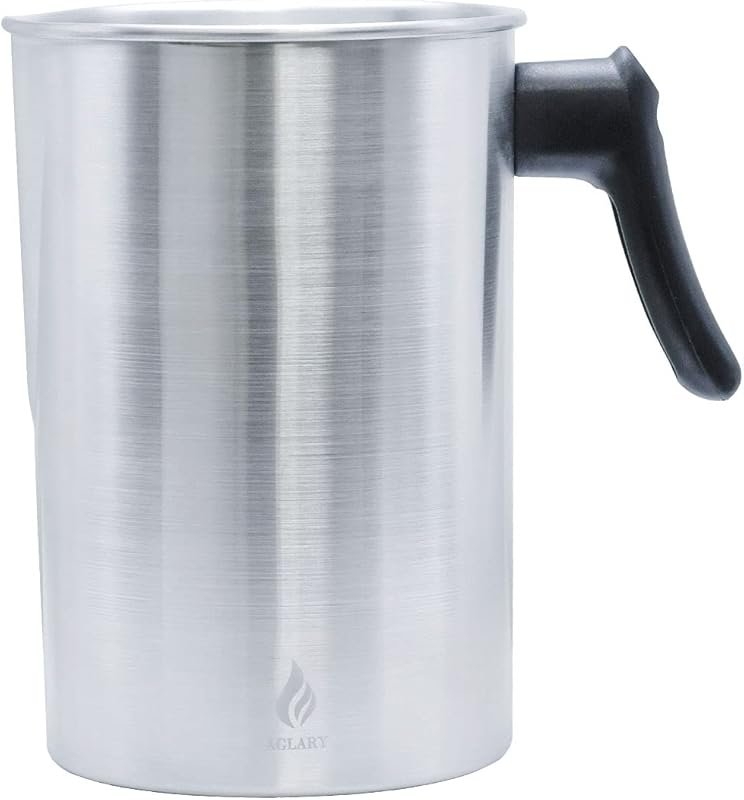 AGLARY Candle Making Pouring Pot, Double Boiler Aluminum Wax Melting Pot