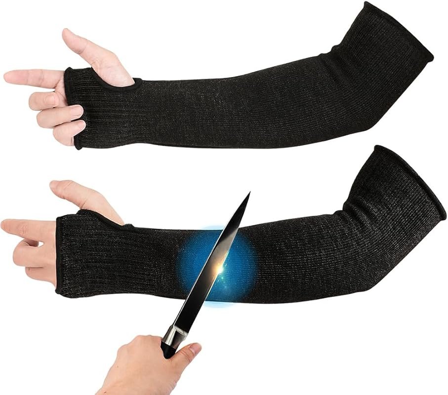 lovyoCoCo Cut Heat Burn Resistant Arm Sleeves for Thin Skin and Bruisi