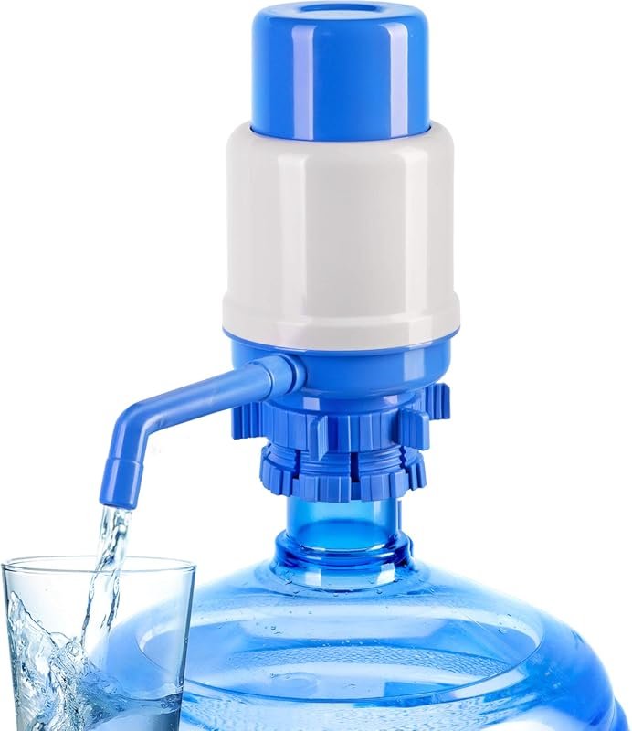 HotFrost Manual Water Pump for 5 Gallon Jug, Non-Electric Hand Pump, 3