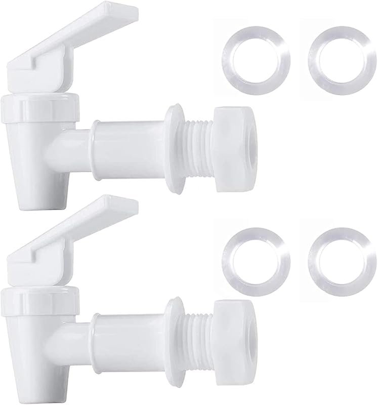 HUI NING BPA-Free Plastic Water Spigot, Universal Replacement Faucet f
