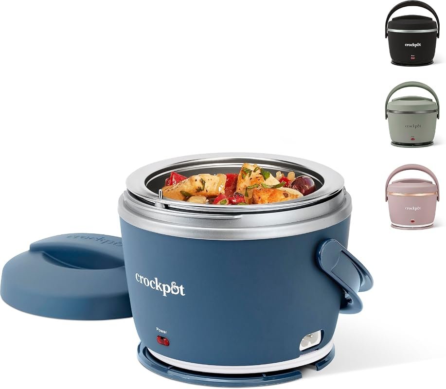 Crock-Pot 20oz Portable Electric Food Warmer – Personal Lunch Box Keep