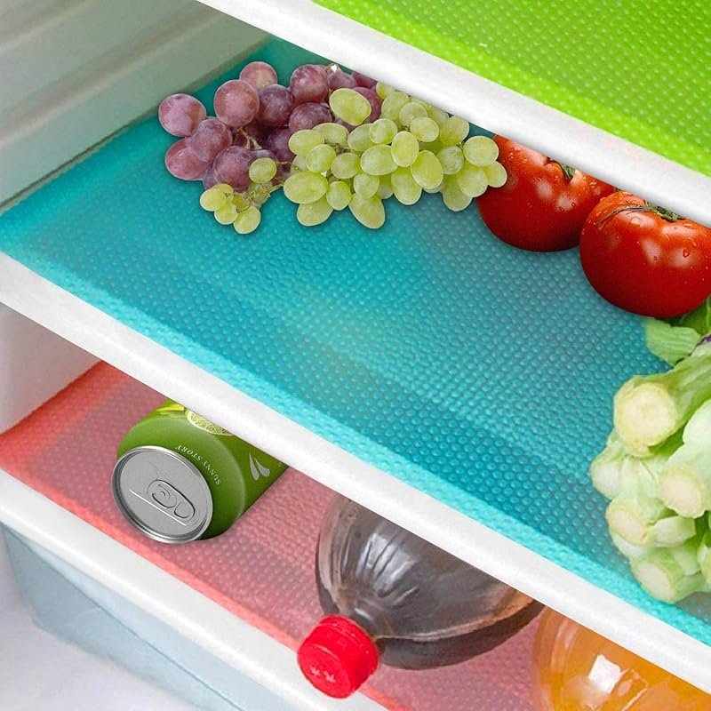 Shinywear 16-Pack Washable Waterproof Oilproof Refrigerator Liners for
