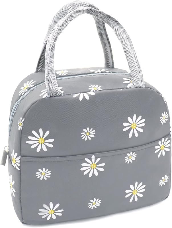 Sonuimy Insulated Lunch Bag for Women Girls Reusable Cute Tote Cooler 
