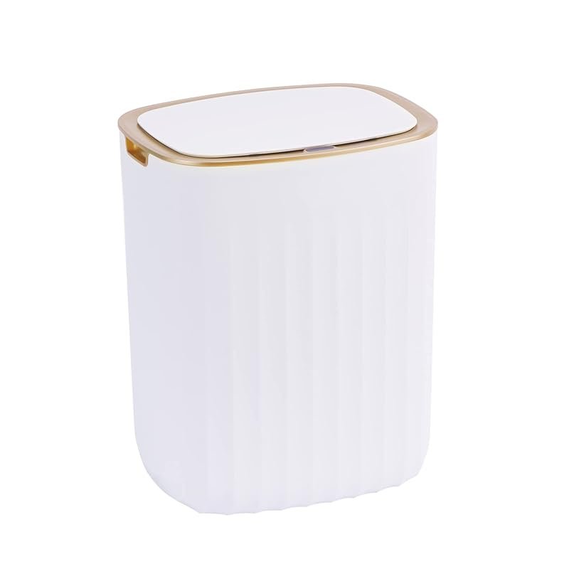 ELPHECO 3.5 Gallon Waterproof Motion Sensor Trash Can for Bedroom, Bat
