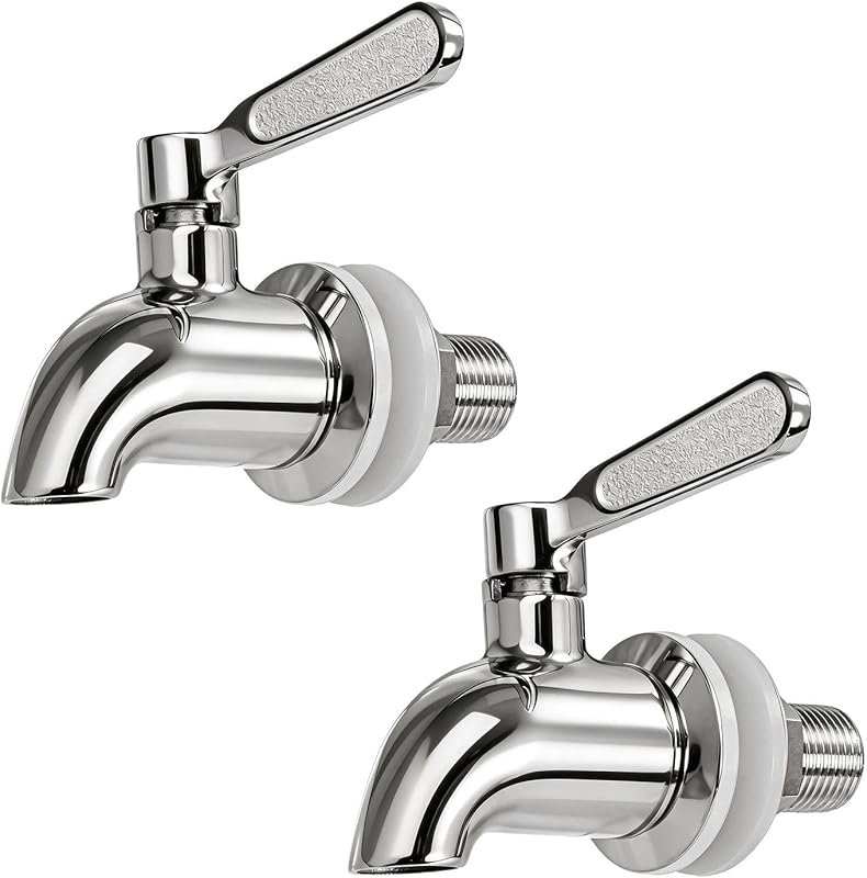Stainless Steel Replacement Spigot for Beverage and Water Dispenser - 