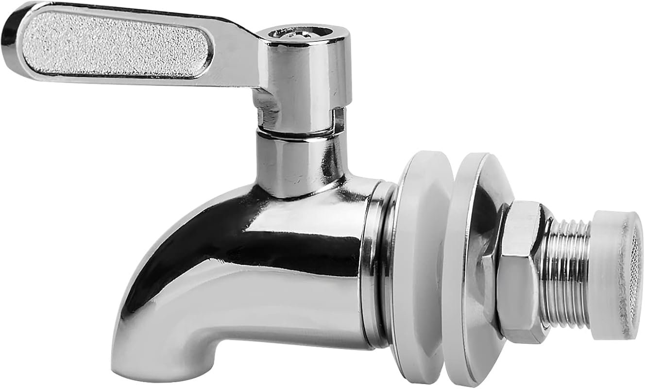 Stainless Steel Replacement Spigot for Beverage Dispenser - Food Grade