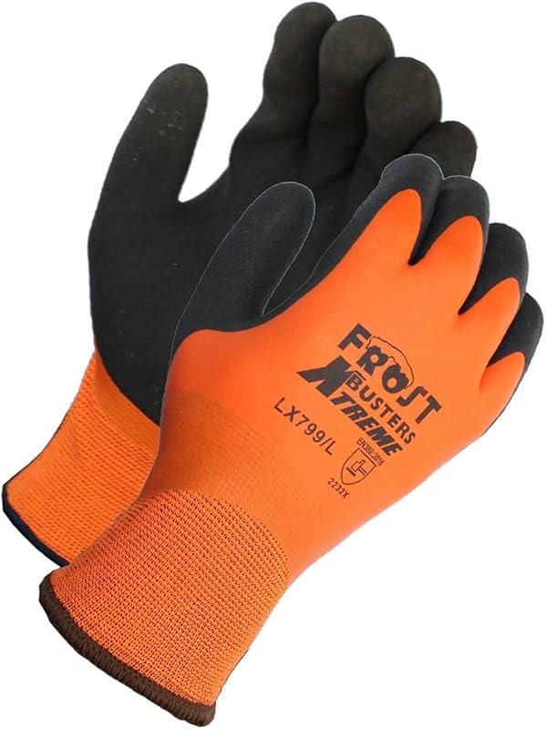 LX799 Waterproof Insulated Work Gloves - Thermal Freezer Gloves with F