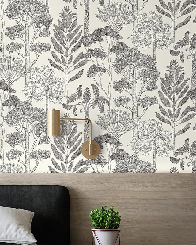 Forest Vintage Peel and Stick Wallpaper - Waterproof Removable Vinyl f