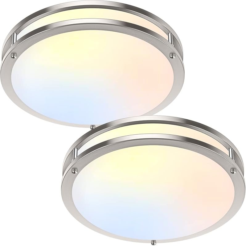36W LED Ceiling Lights 3600lm Super Bright, Dimmable Flush Mount Light