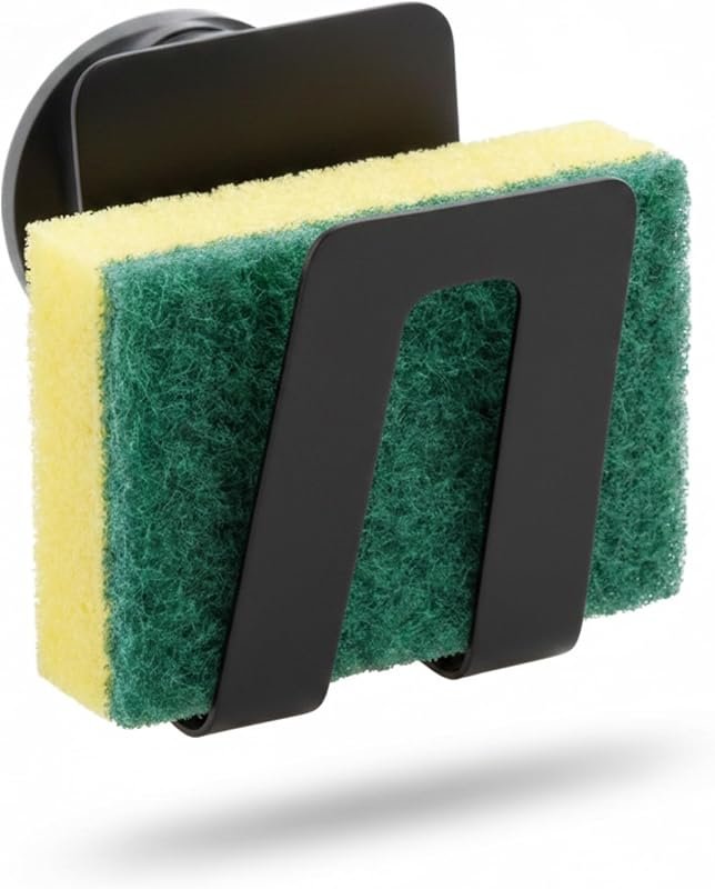 Magnetic Sponge Holder for Kitchen Sink Organizer - Biocomposite Mater