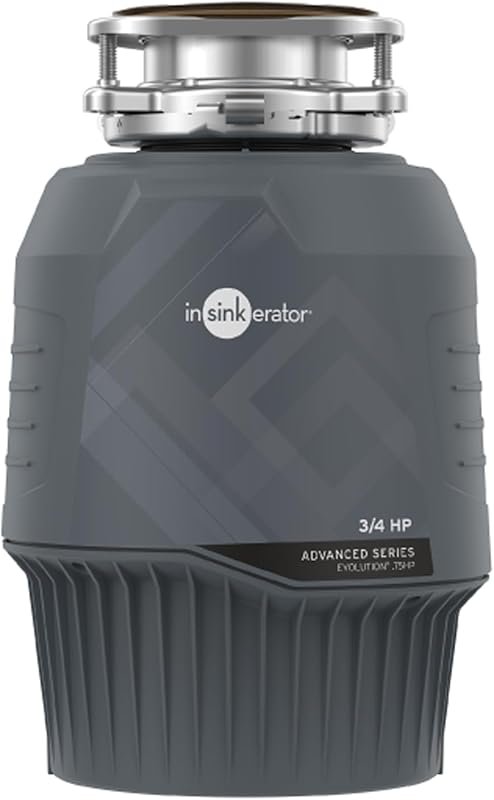 InSinkErator Evolution 0.75HP Advanced Series Continuous Feed Garbage 