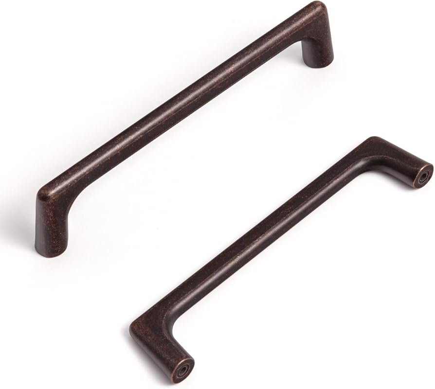 Goo-Ki 6 Pack Antique Oil Rubbed Bronze Cabinet Pulls with 5