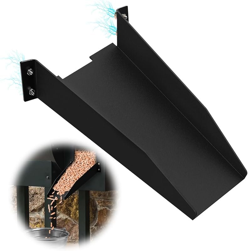 Pellet Helper Chute for Traeger Grills - Magnetic Chute for Grill Smok