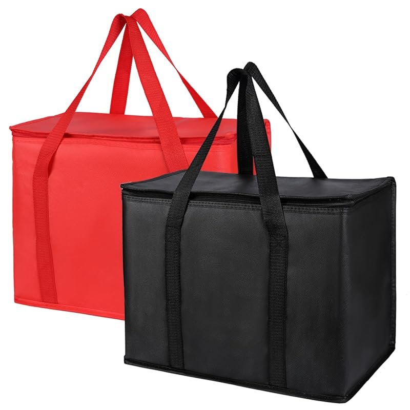 Bodaon X-Large Insulated Grocery Bags - Freezer Cooler Bag with Top, f