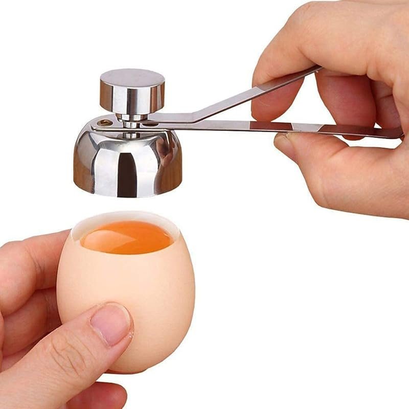 SHIDOW Egg Cracker Topper Set: Cutter, Whacker, Hammer Opener, Egg Sep