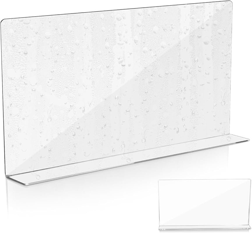 PRETYZOOM Acrylic Sink Water Splash Guard