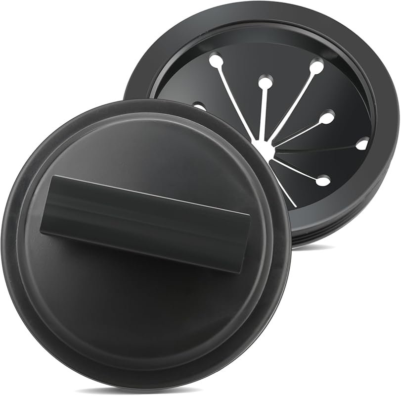 3 Inch Rubber Garbage Disposal Splash Guard and Drain Cover for Whirla