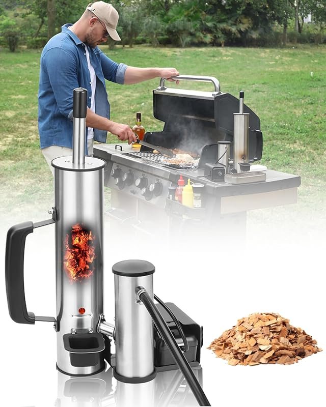 Portable Electric Smoke Generator for Cheese - Smoke Tube for Pellet S