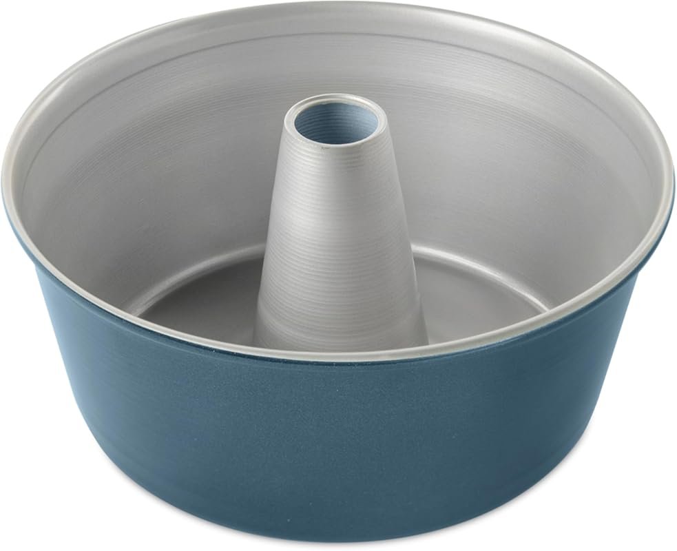 Nordic Ware 16 Cup Twilight Blue Formed Angel Food Cake Pan, Nonstick