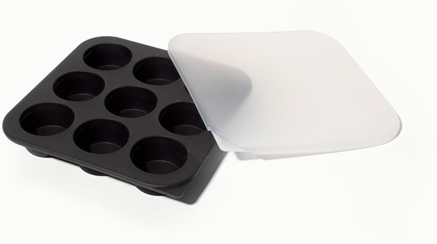 Anyday 2-Tbsp Silicone Freezer Tray with Silicone Lid for Baby Food, S