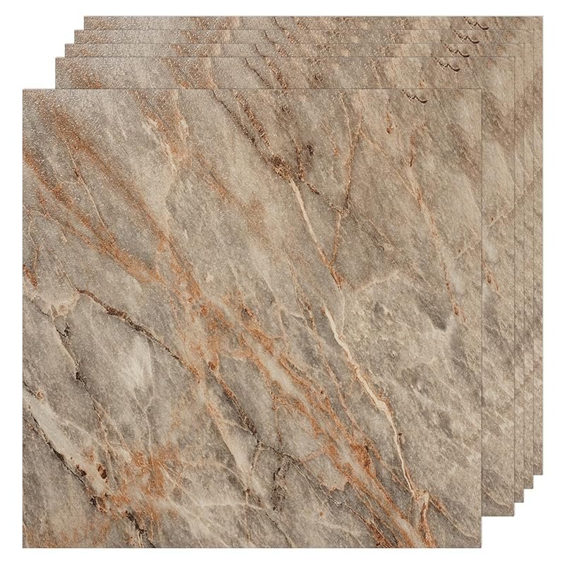 VallisCo 30-Pack Peel and Stick Vinyl Floor Tiles - 12x12 Inch Self-Ad