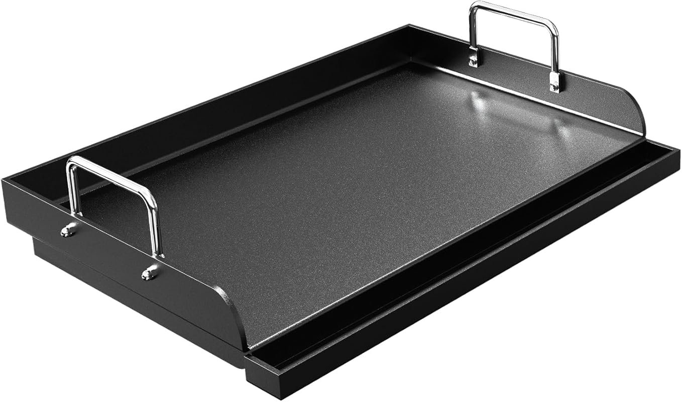 23x16 Nonstick Ceramic Griddle for Gas Grill Stove Top, Heavy Duty Eve