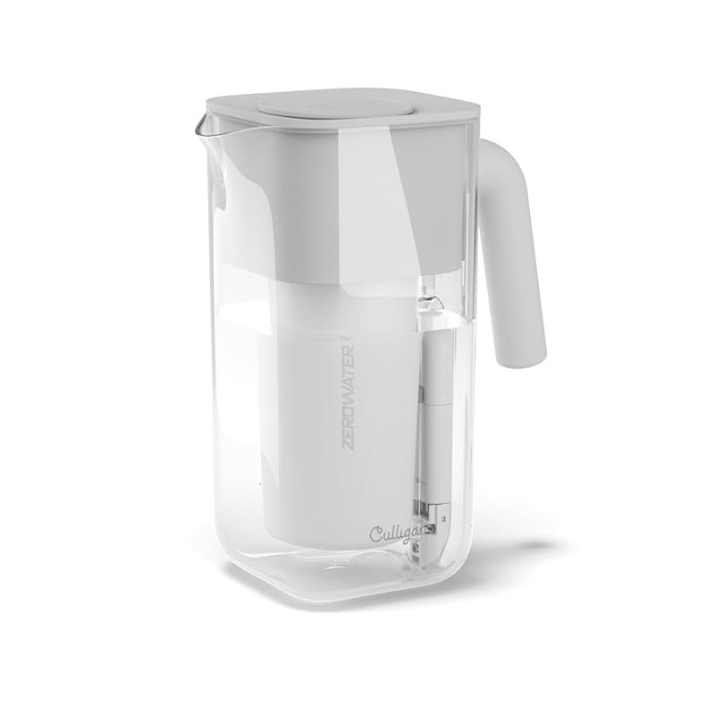 Culligan ZeroWater 7-Cup Water Filter Pitcher IAPMO Certified Reduces
