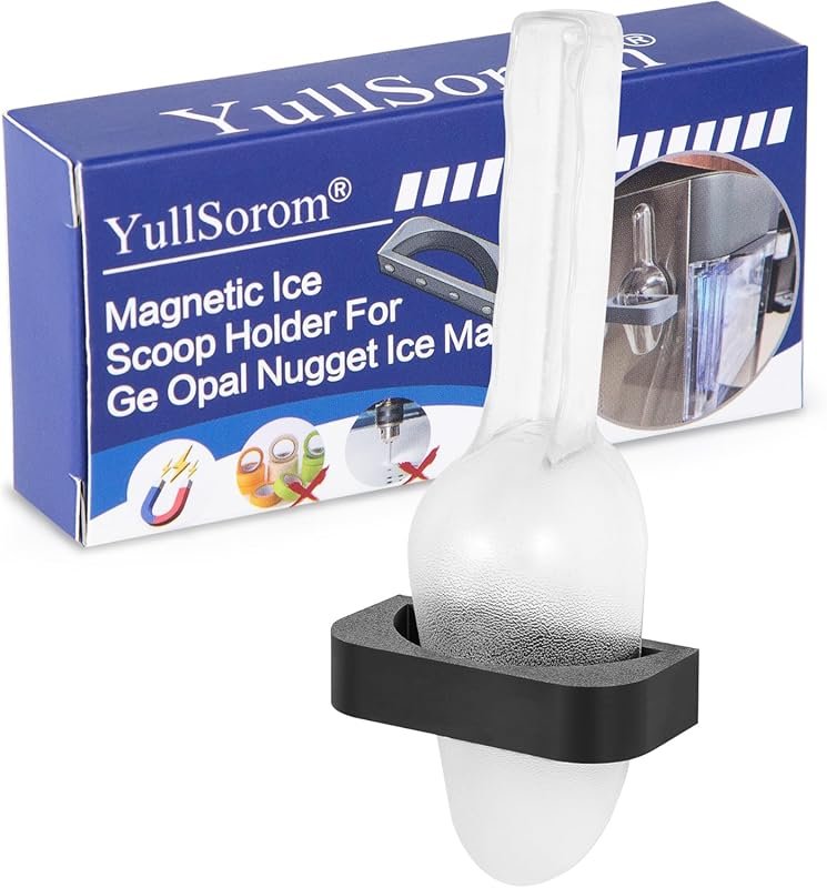 Magnetic Ice Scoop Holder Replacement Black – Compatible with GE Opal 